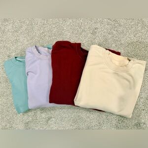 BUNDLE: lululemon Perfectly Oversized Crew